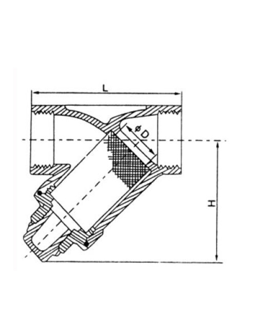 QL11W-40P系列過(guò)濾器畫(huà)線(xiàn)圖